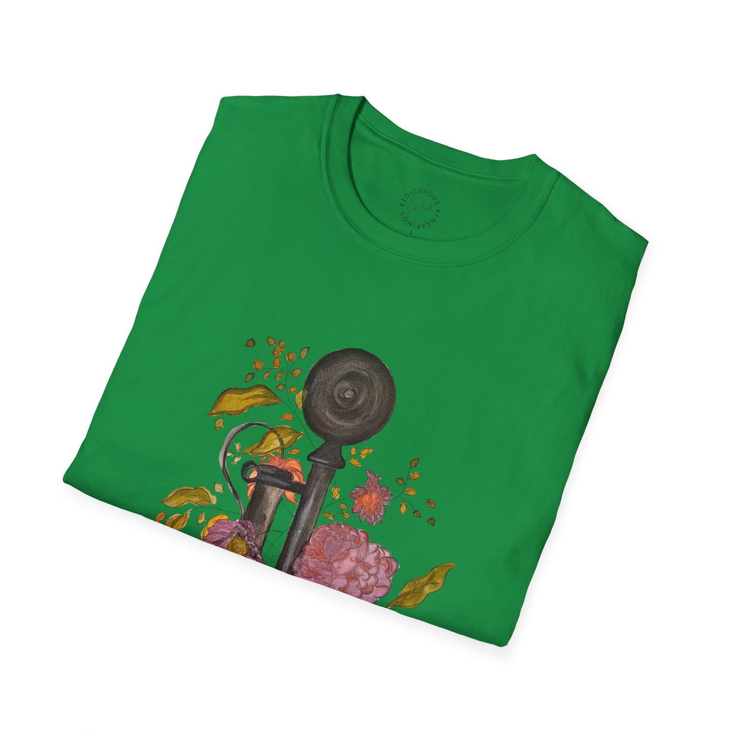 Vintage Phone Unisex Softstyle T-Shirt