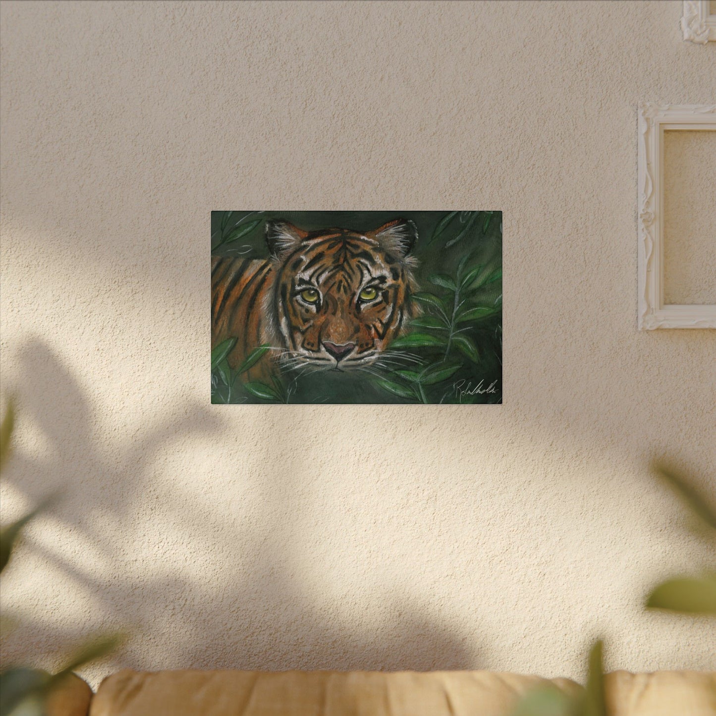 Jungle Tiger Canvas Gallery Wrap