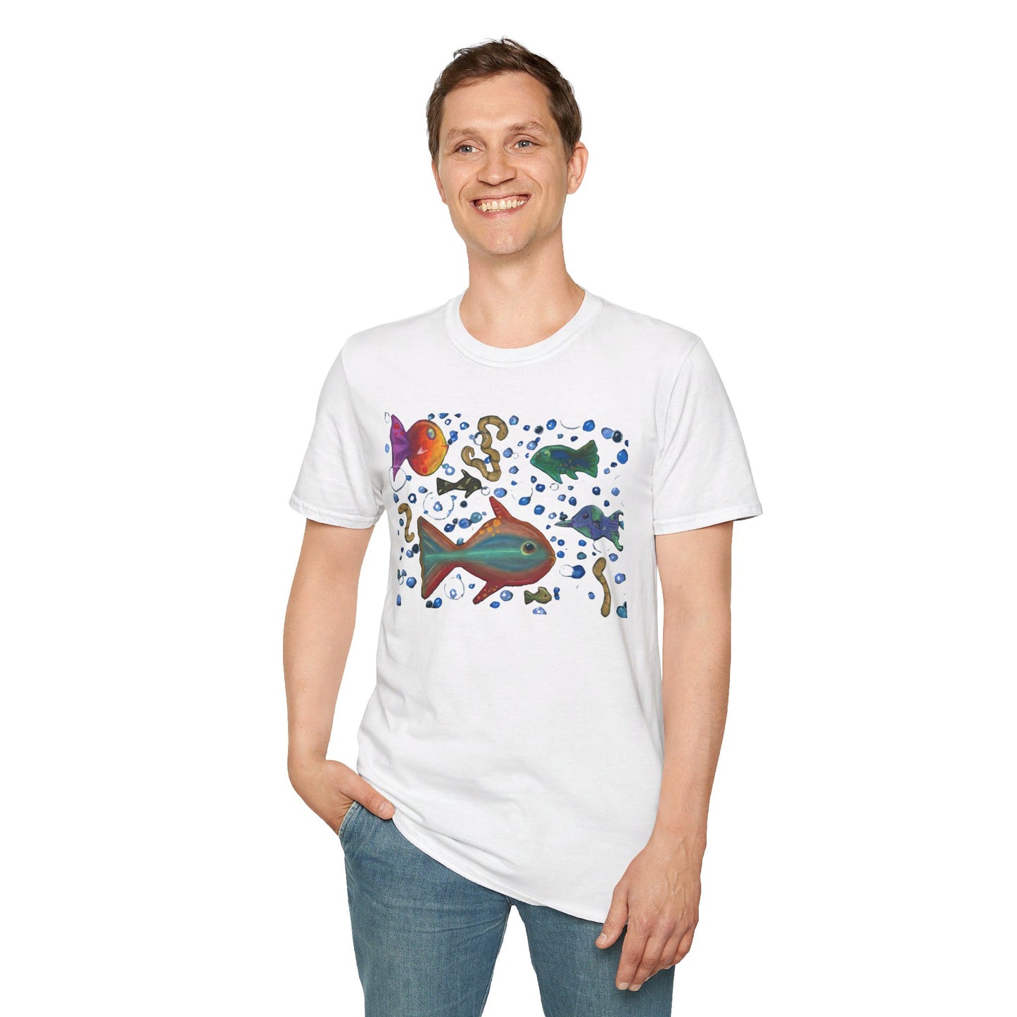 Fish Unisex Softstyle T-Shirt