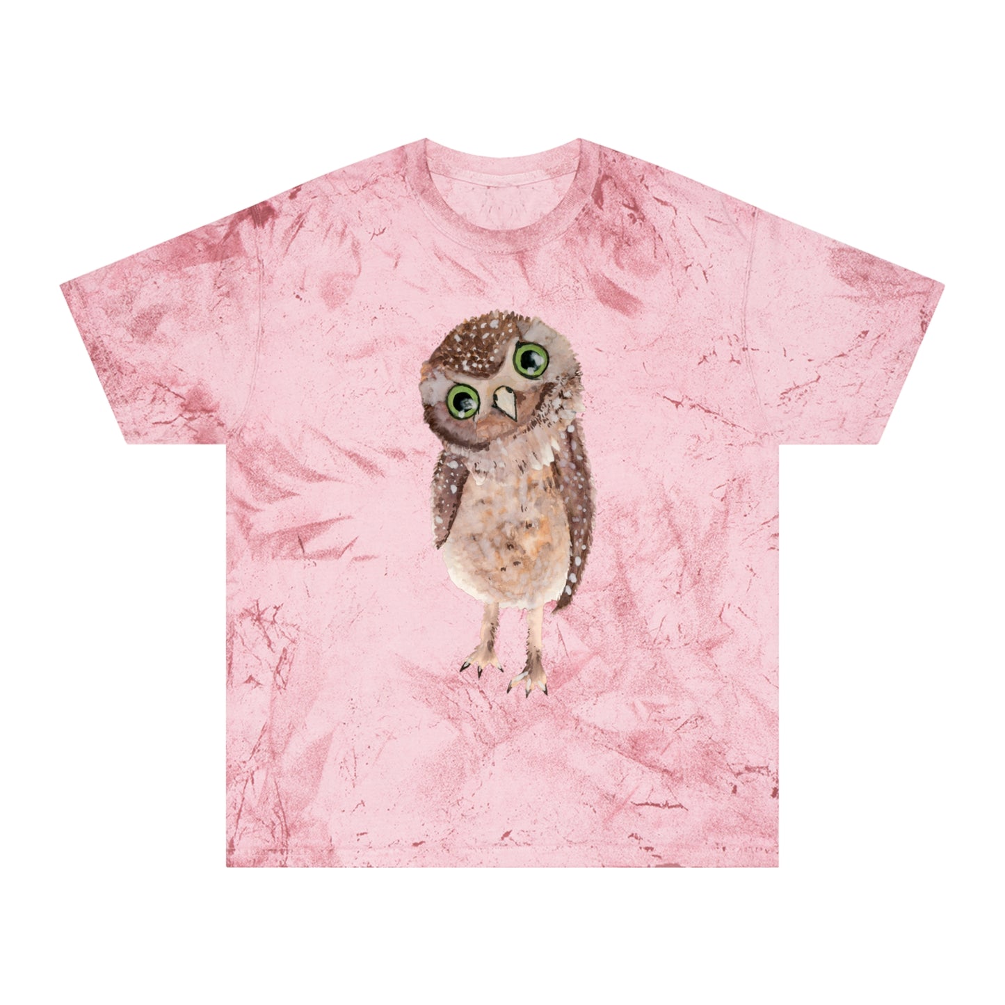 Owl Unisex Color Blast T-Shirt