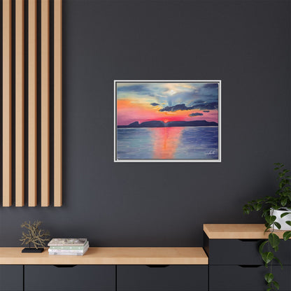 Sleeping Giant at Dawn Framed Wall Art