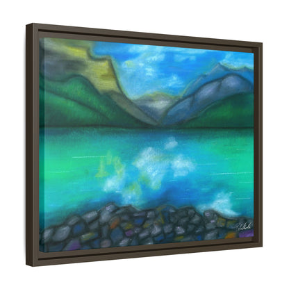 Mountain Lake Framed Wall Art