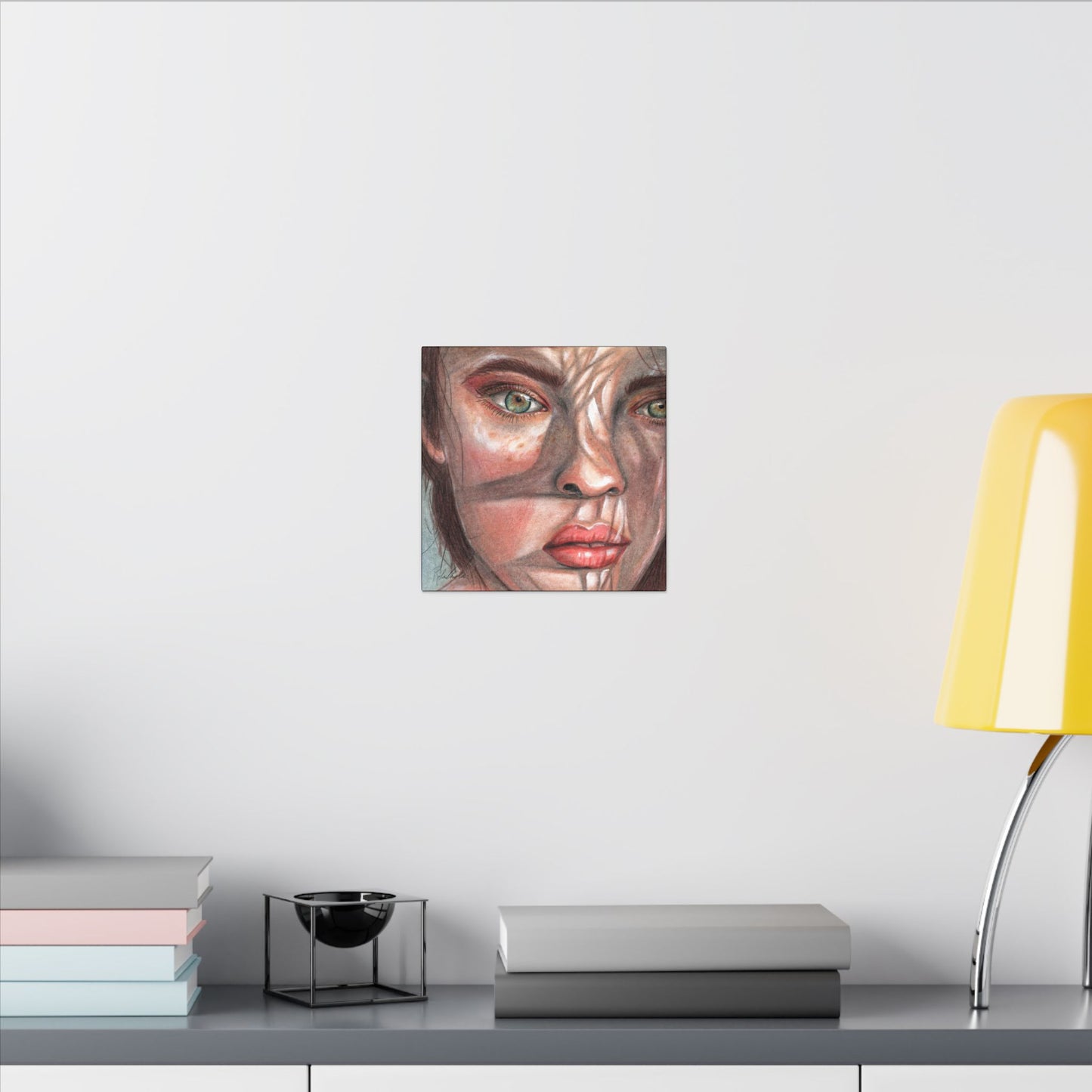Woman In the Shadows Canvas Gallery Wrap