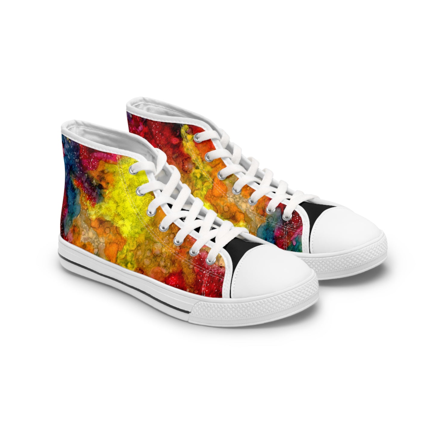 Sunset Clouds Galaxy Unisex Classic High Top Sneakers