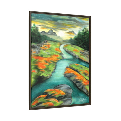 Mountain Stream Framed Wall Art