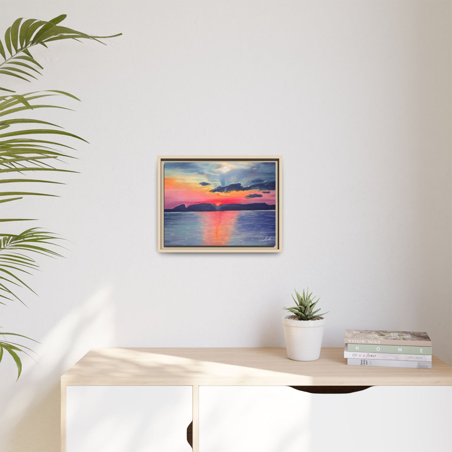 Sleeping Giant at Dawn Framed Wall Art