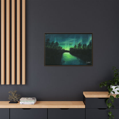 Northern Lights Framed Wall Art