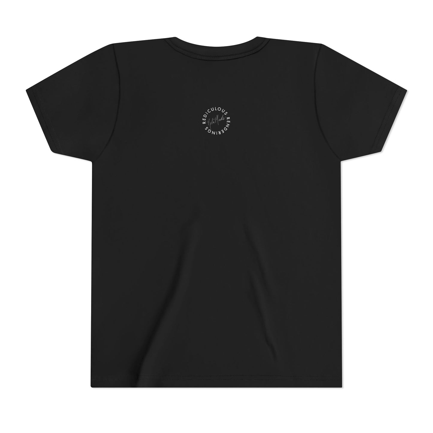 Youth Tee — Whimsical Critters (butterfly, ant, axolotl, elephant)