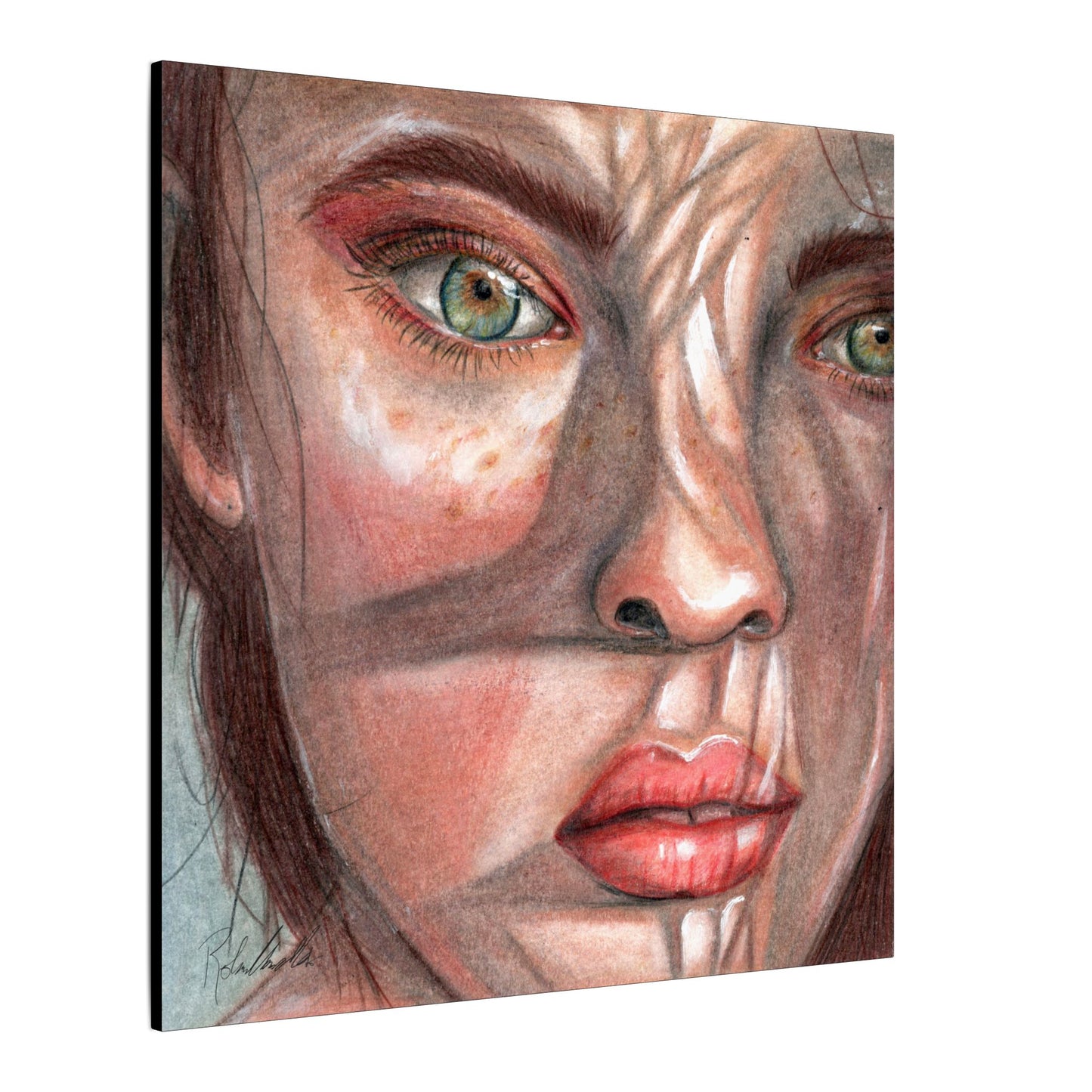 Woman In the Shadows Canvas Gallery Wrap