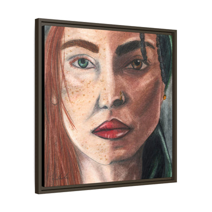 Beyond Race Woman Framed Wall Art
