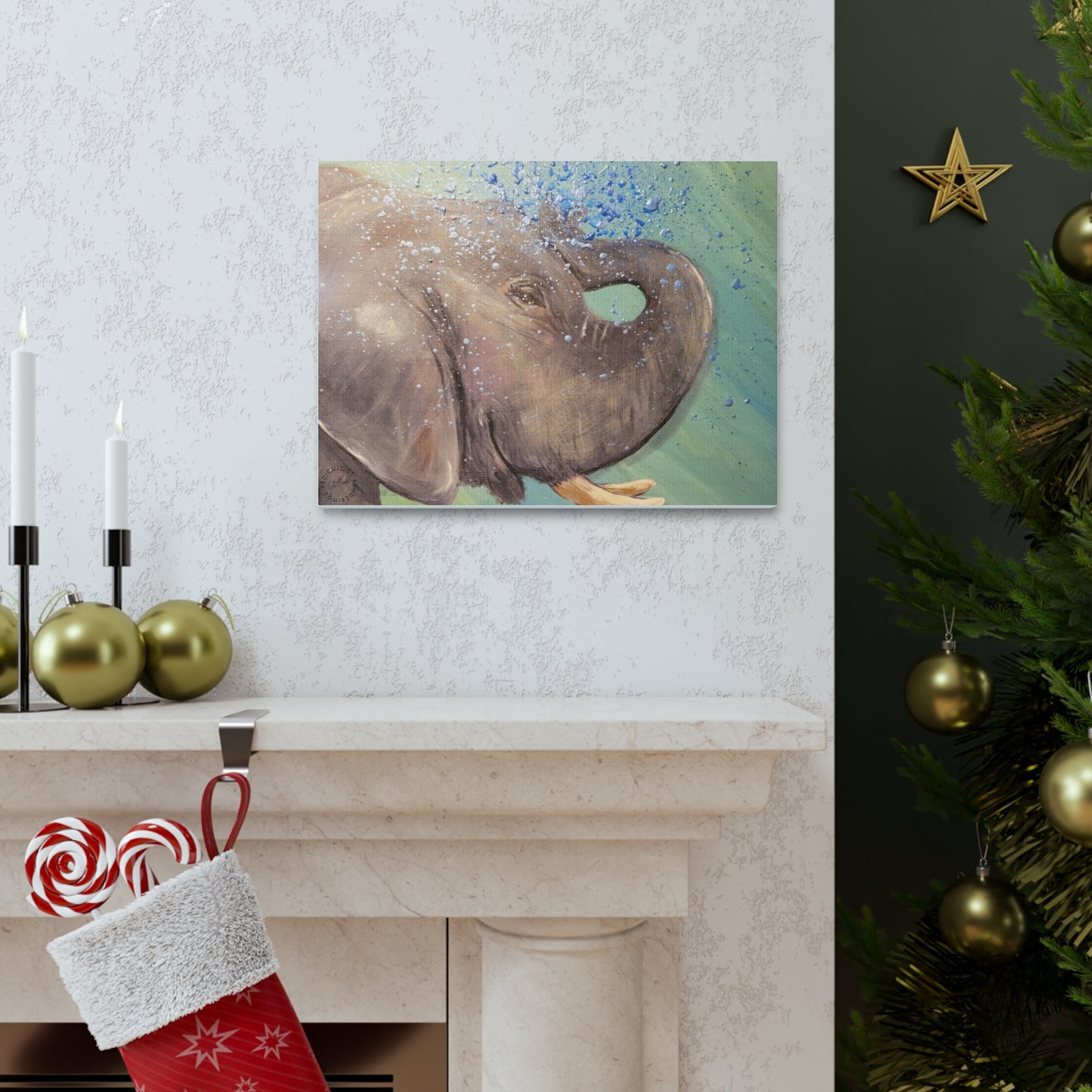 Elephant Canvas Gallery Wraps