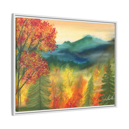 Fall Mountains Framed Wall Art