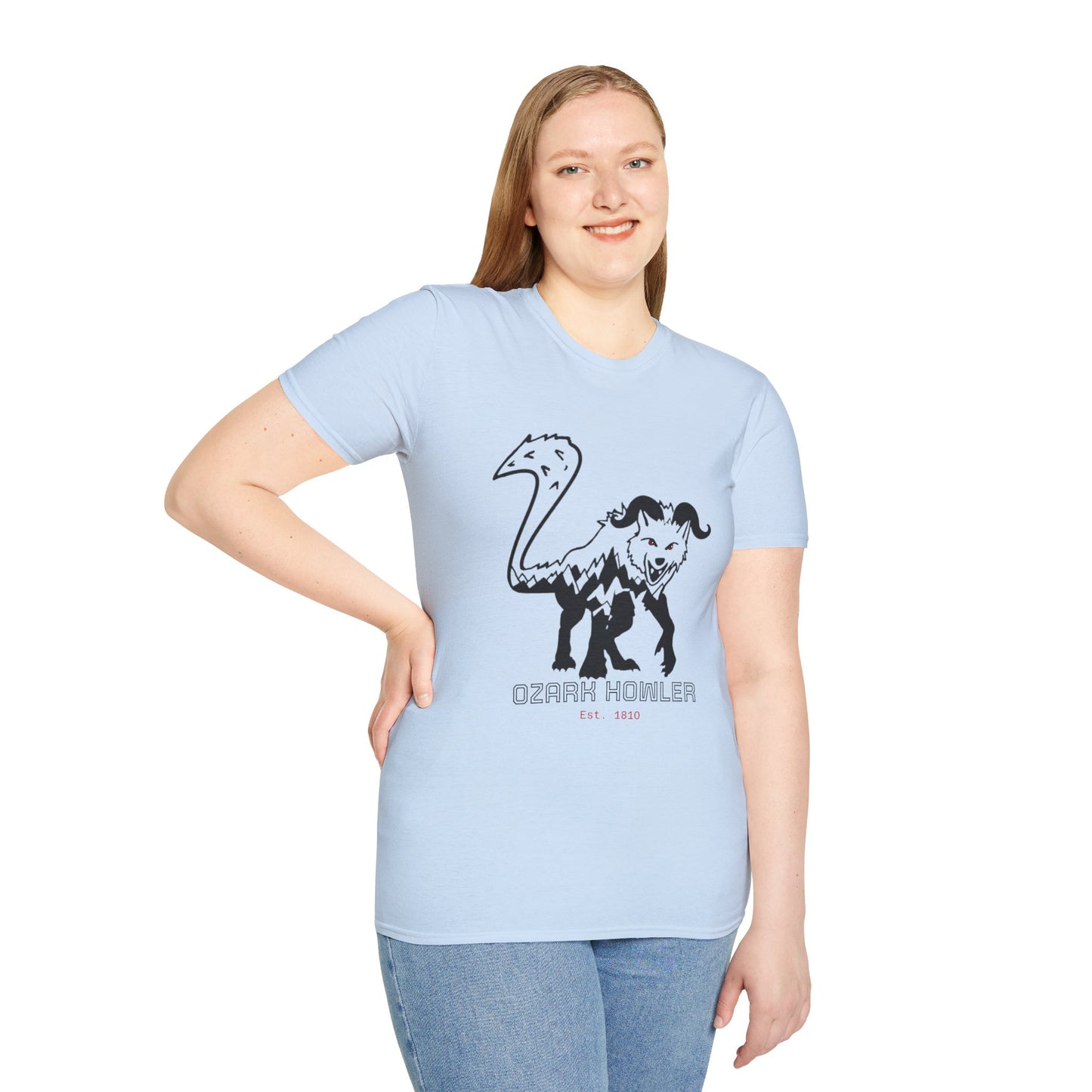 T-Shirt — Ozark Howler Mythical Creature Graphic Tee