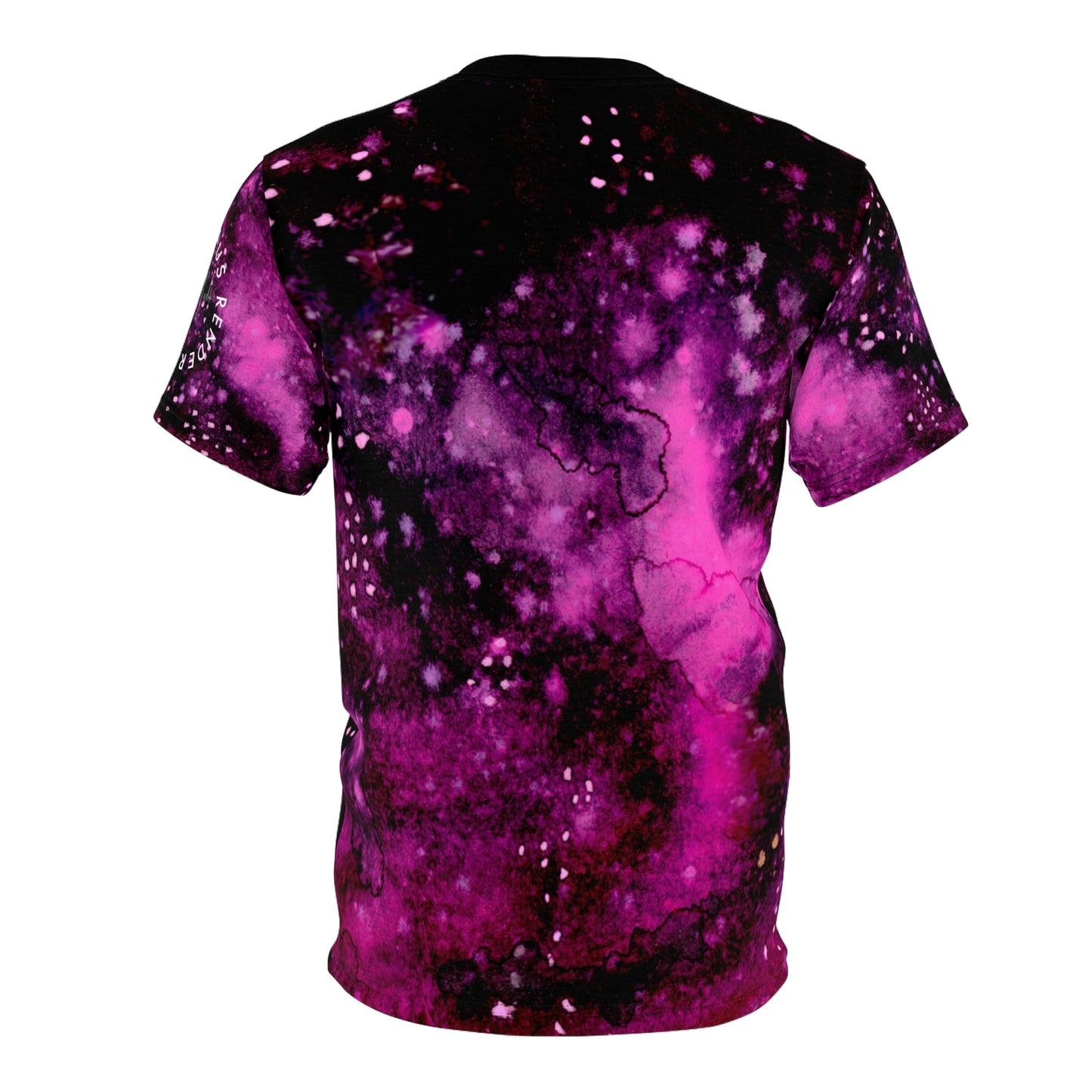 Rose Colored Galaxy Unisex T-Shirt (AOP)