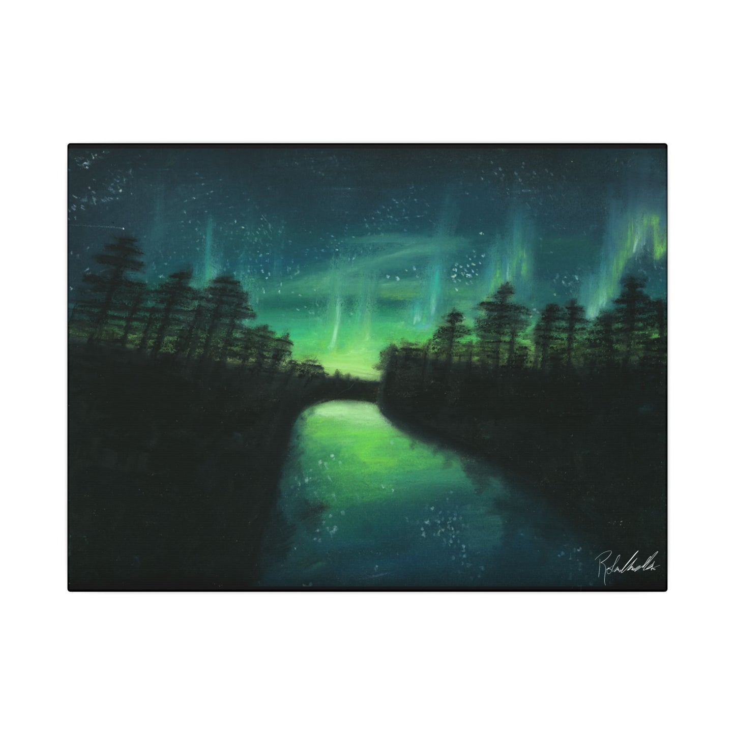 Northern Lights Canvas Gallery Wrap