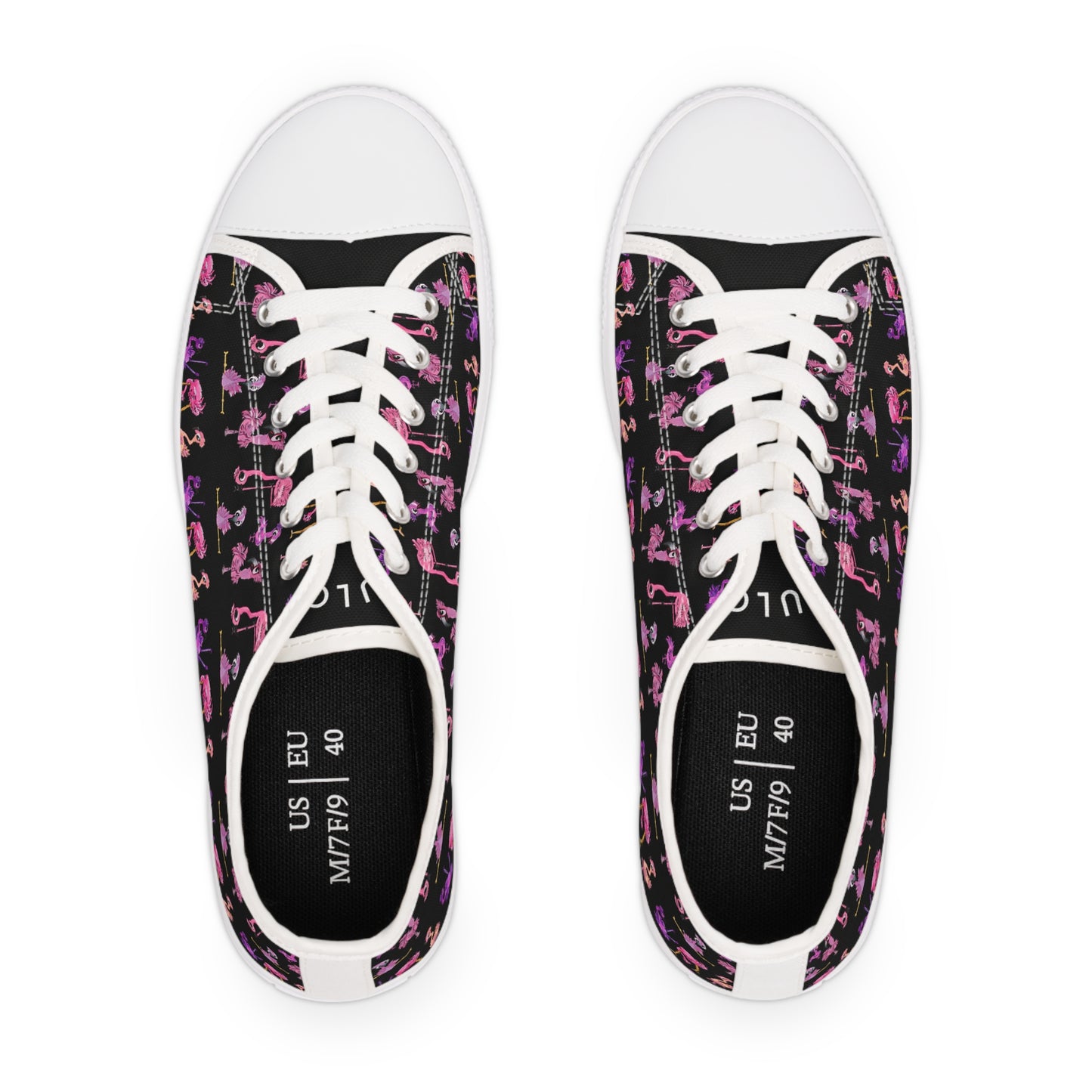 Unisex Flamingo Classic Low Top Sneakers