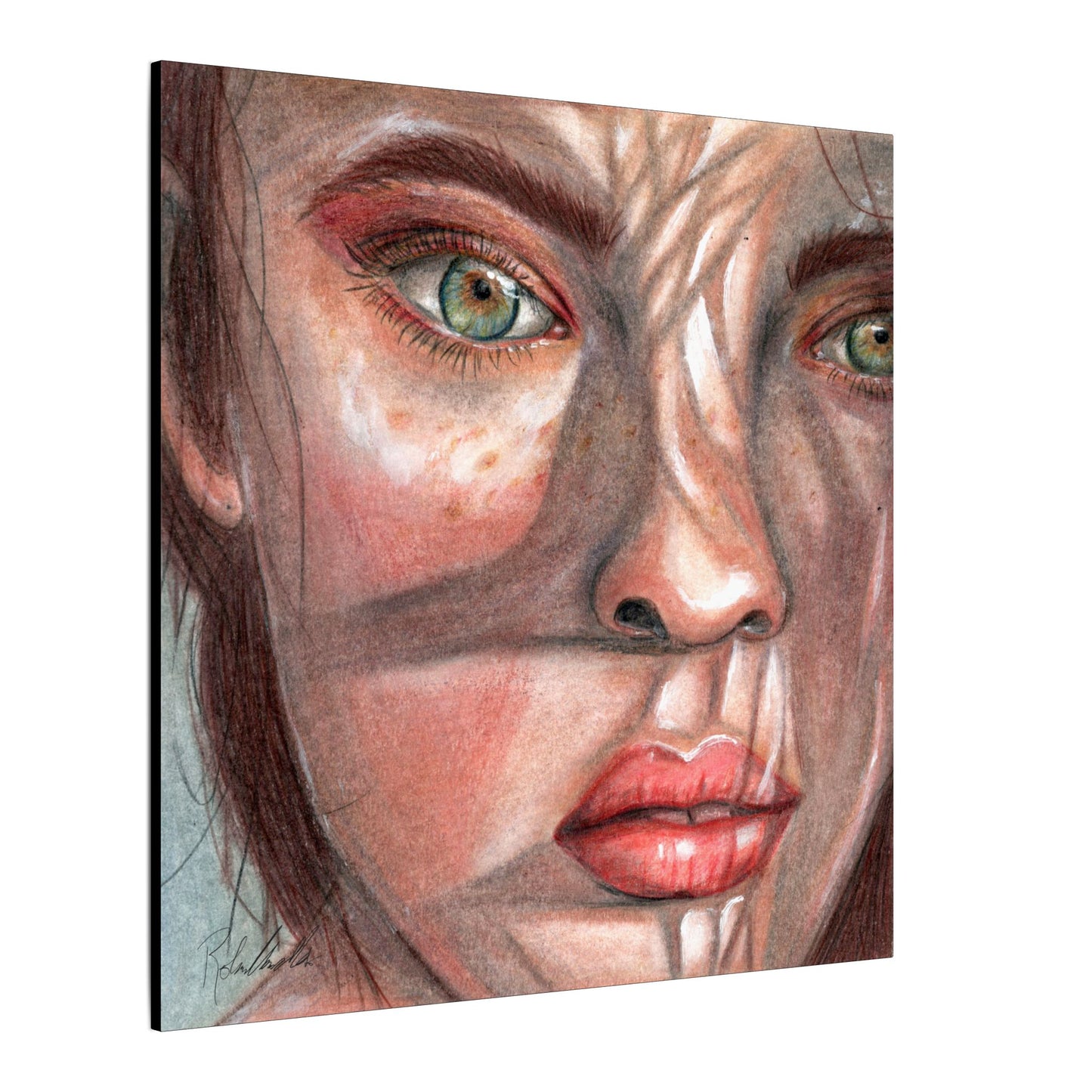 Woman In the Shadows Canvas Gallery Wrap