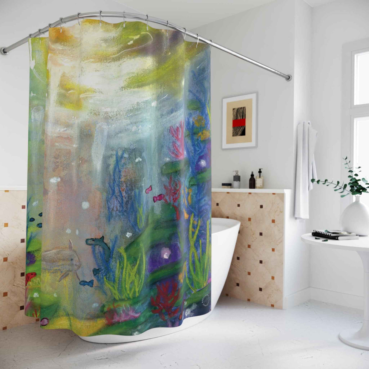 Coral Reef Shower Curtain