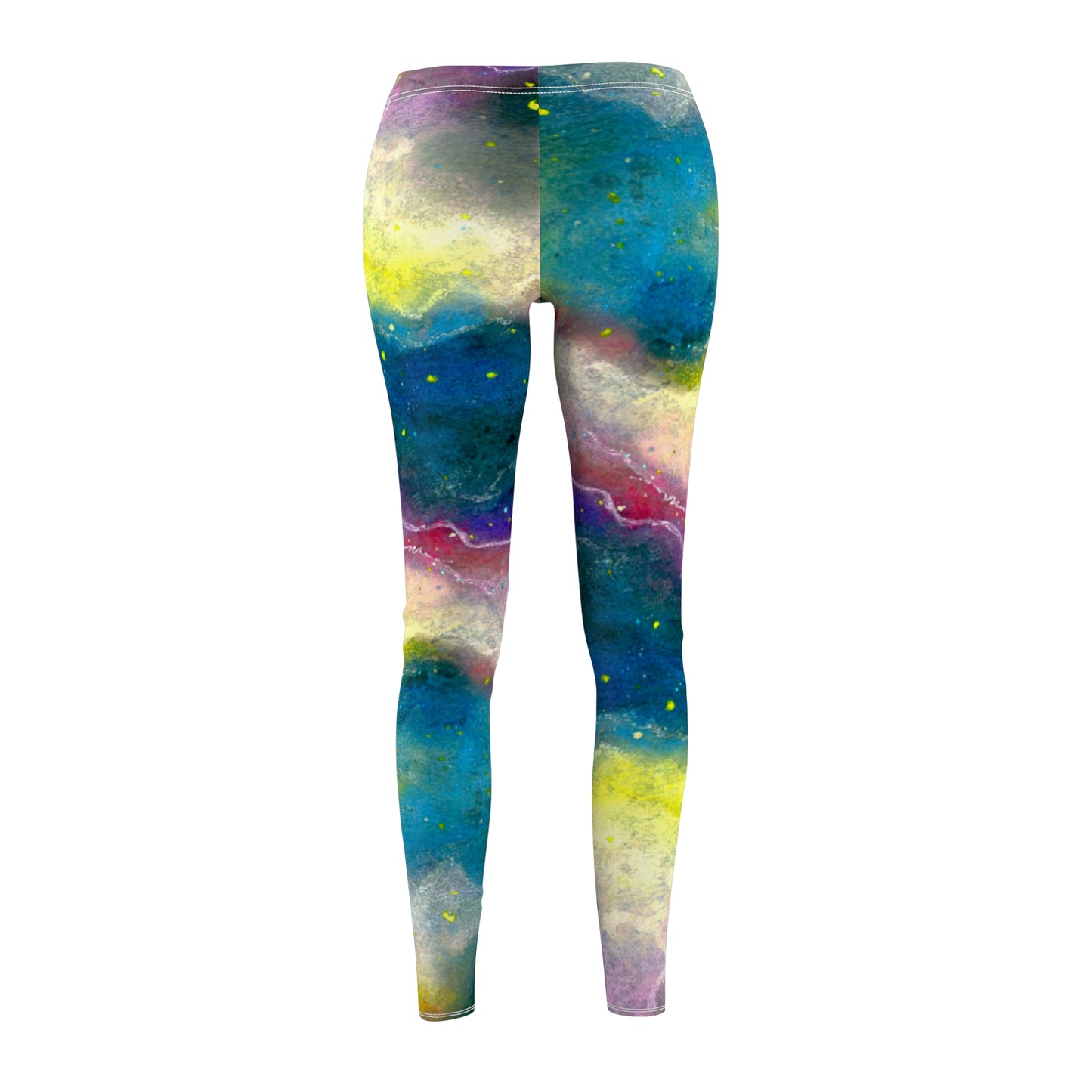 Sunrise Galaxy Women's Cut & Sew Casual Leggings (AOP)