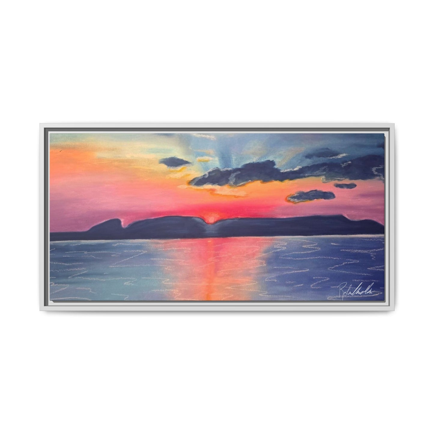 Sleeping Giant at Dawn Framed Wall Art