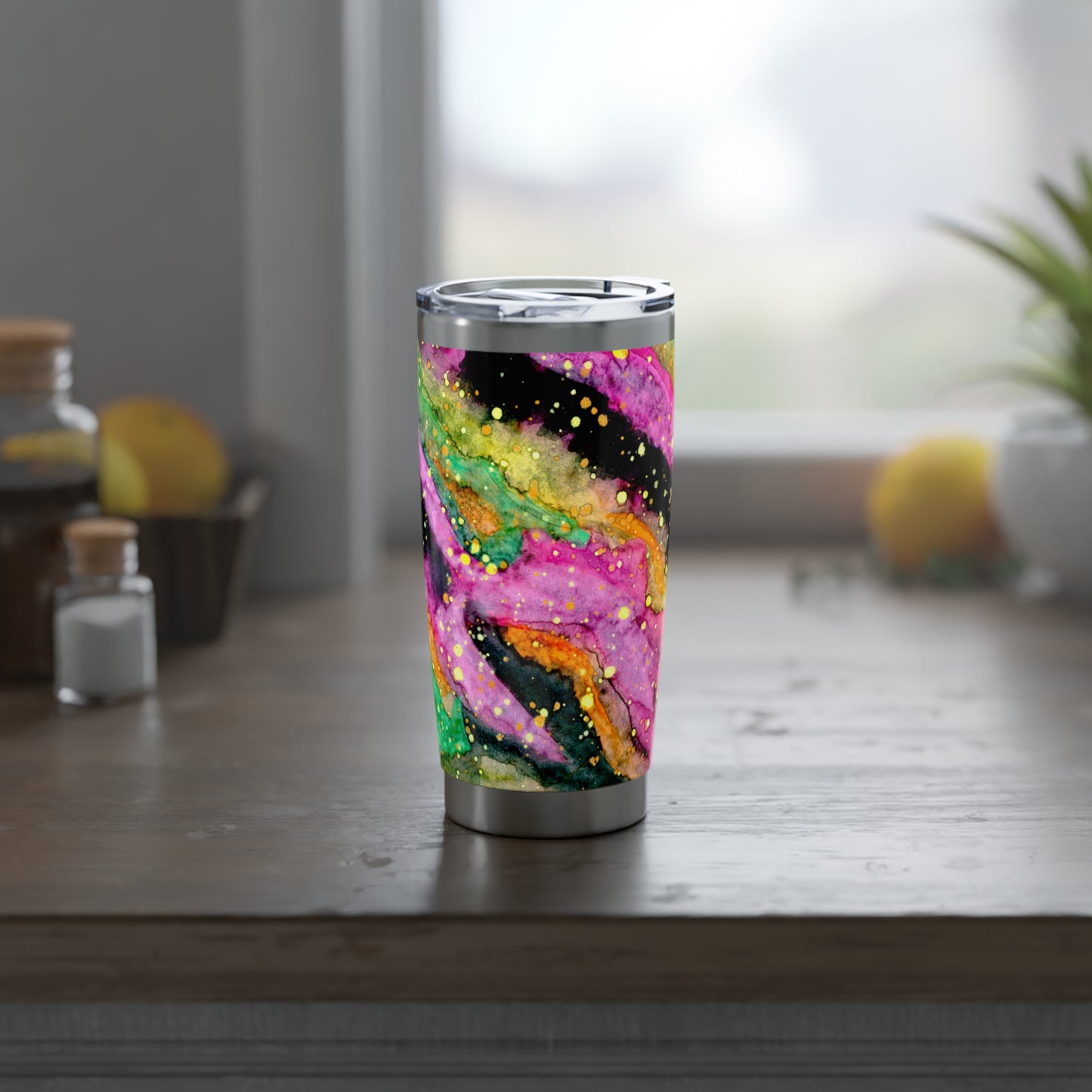 Neon Galaxy Vagabond 20oz Tumbler