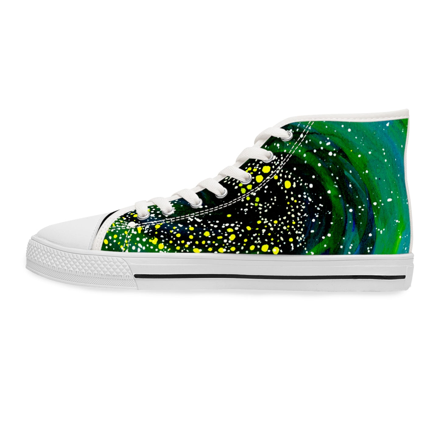 Spiral Galaxy Unisex Classic High Top Sneakers