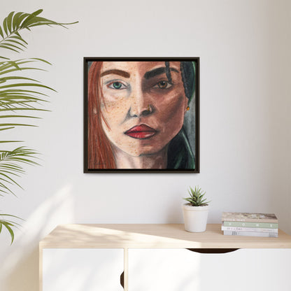 Beyond Race Woman Framed Wall Art