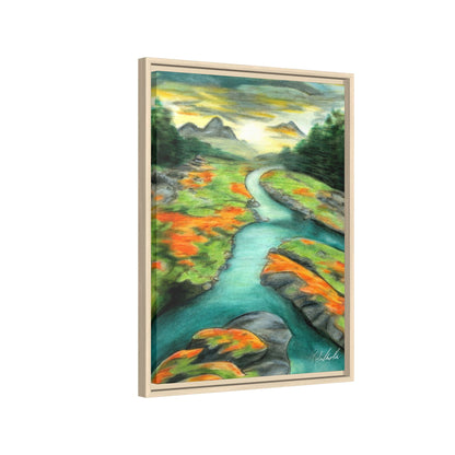 Mountain Stream Framed Wall Art