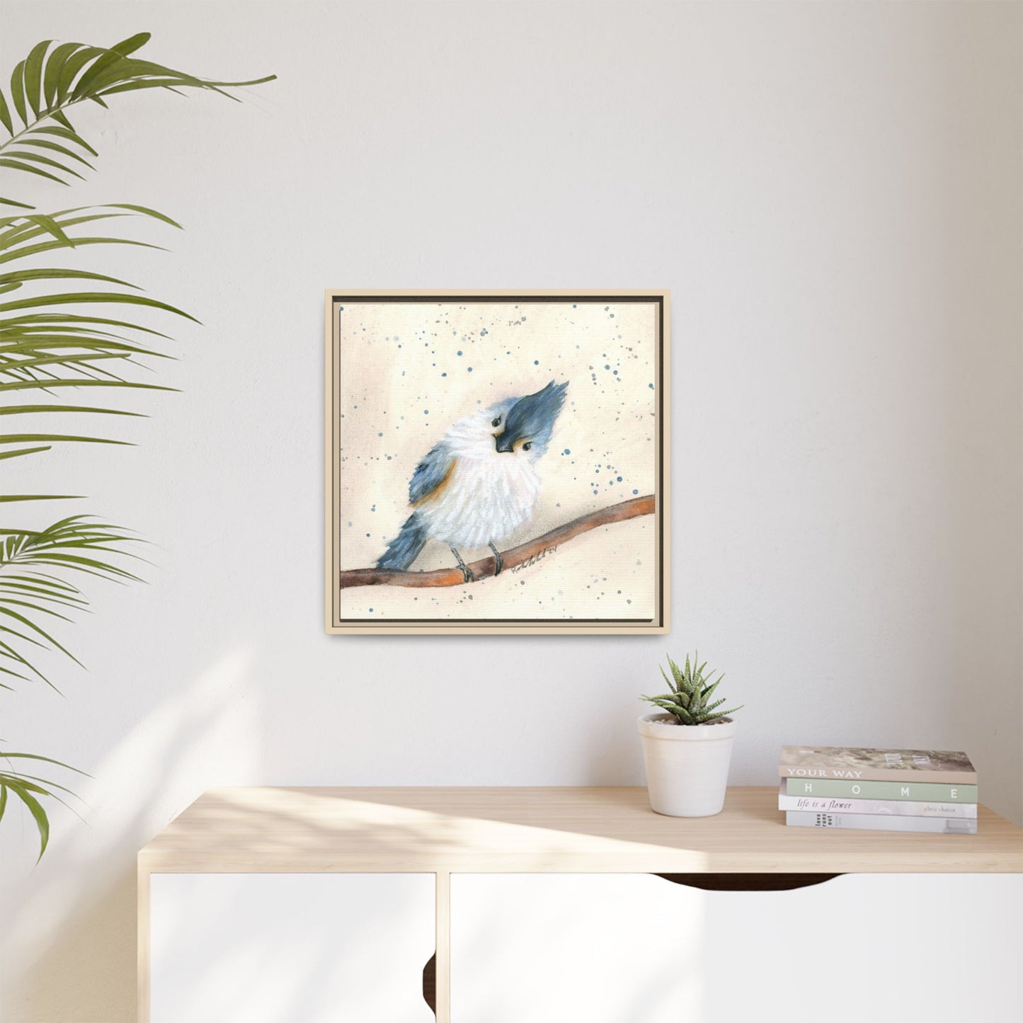Blue Bird Framed Wall Art