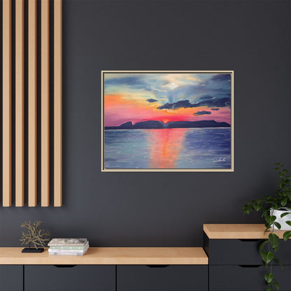 Sleeping Giant at Dawn Framed Wall Art