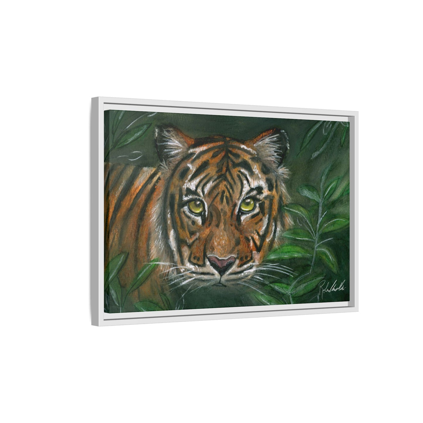 Jungle Tiger Framed Wall Art