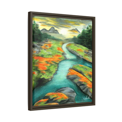 Mountain Stream Framed Wall Art