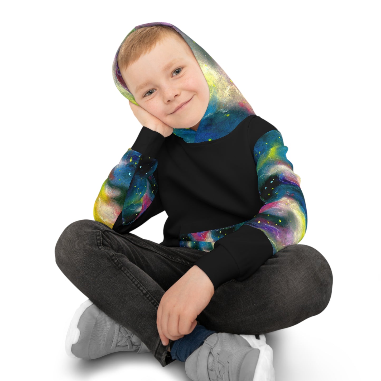 Sunrise Galaxy Children's Hoodie (AOP)