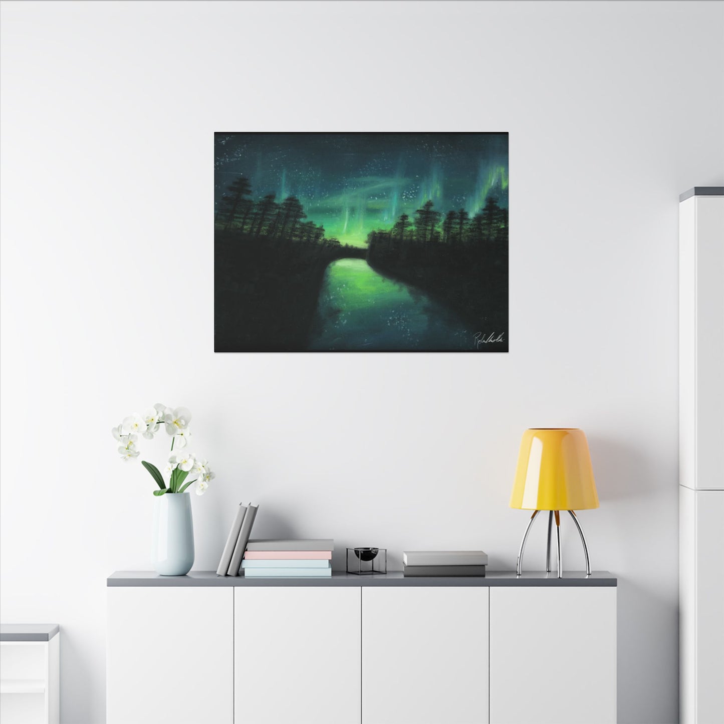 Northern Lights Canvas Gallery Wrap