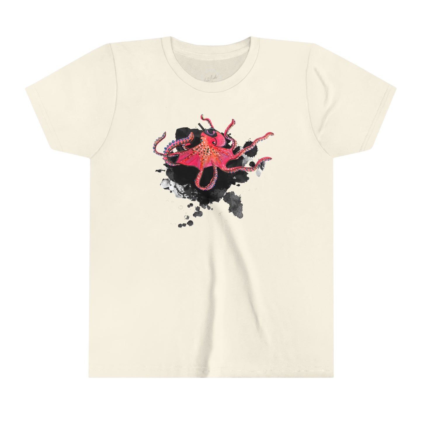 Red Octopus Kids T-Shirt