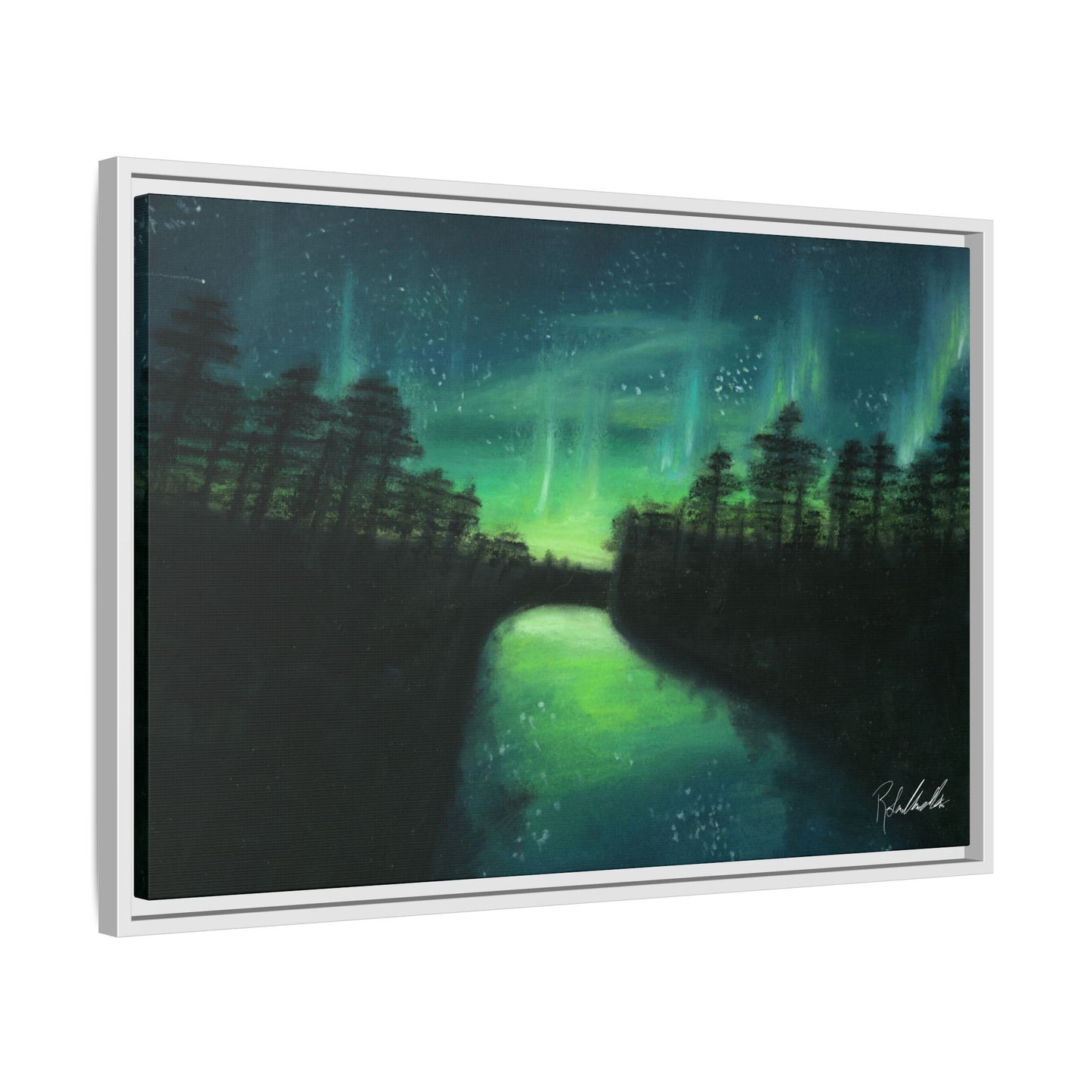 Northern Lights Framed Wall Art