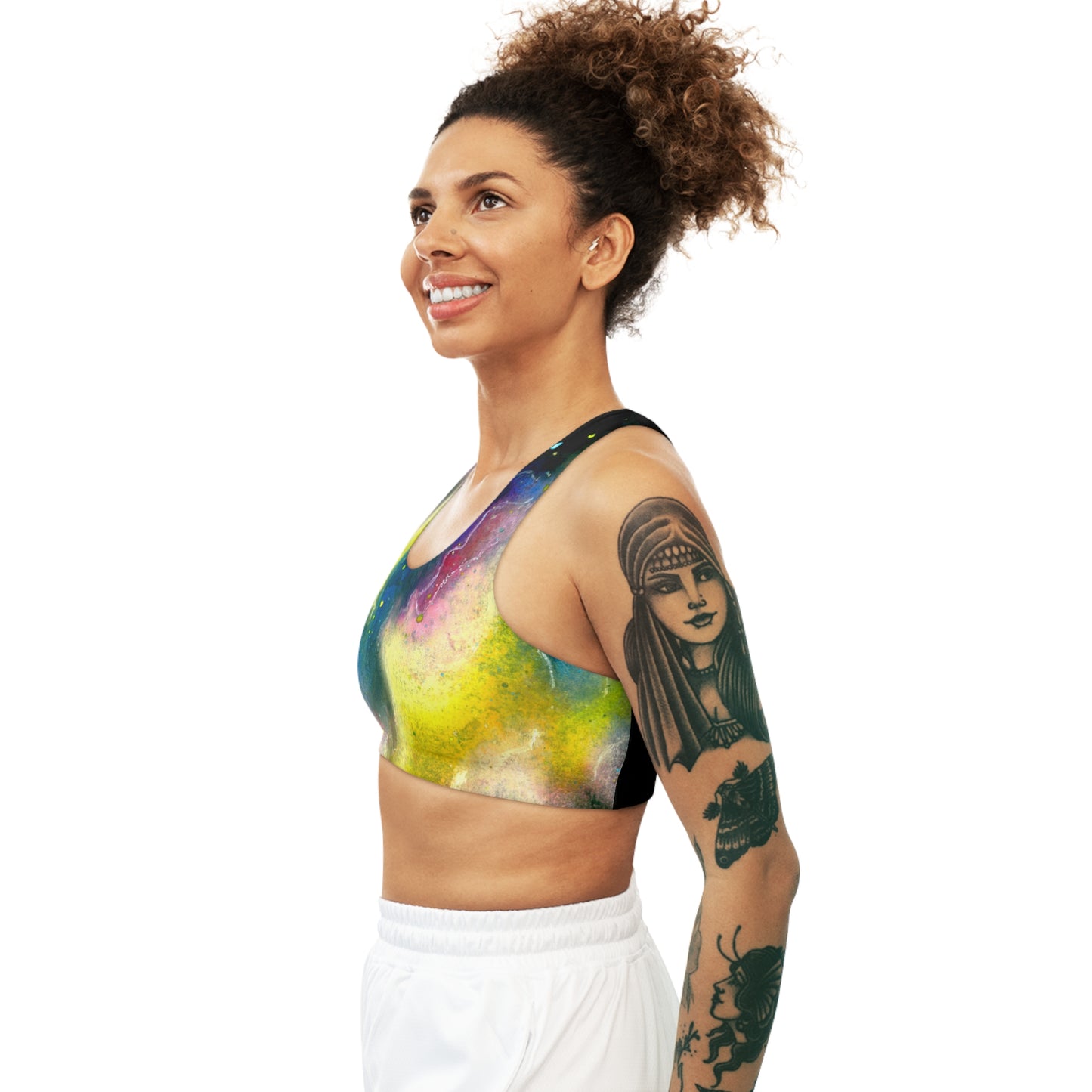 Sunrise Galaxy Seamless Sports Bra (AOP)