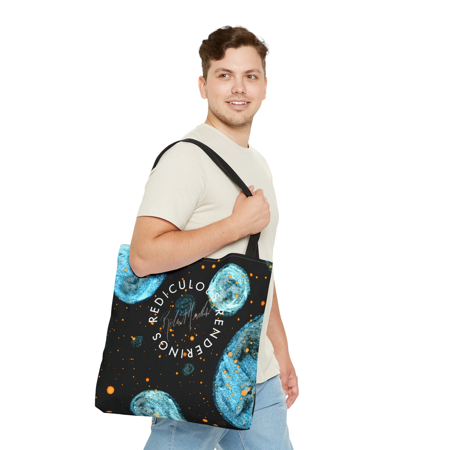 Little Blue Planets Galaxy Tote