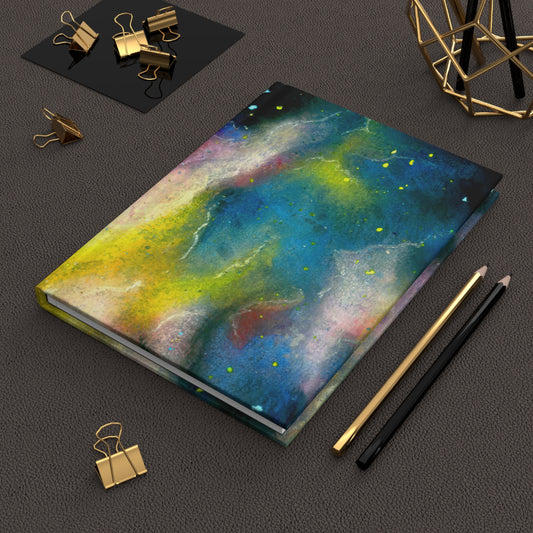 Sunrise Galaxy Hardcover Journal Matte 150 Pages, Printed Cover