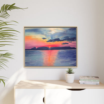 Sleeping Giant at Dawn Framed Wall Art