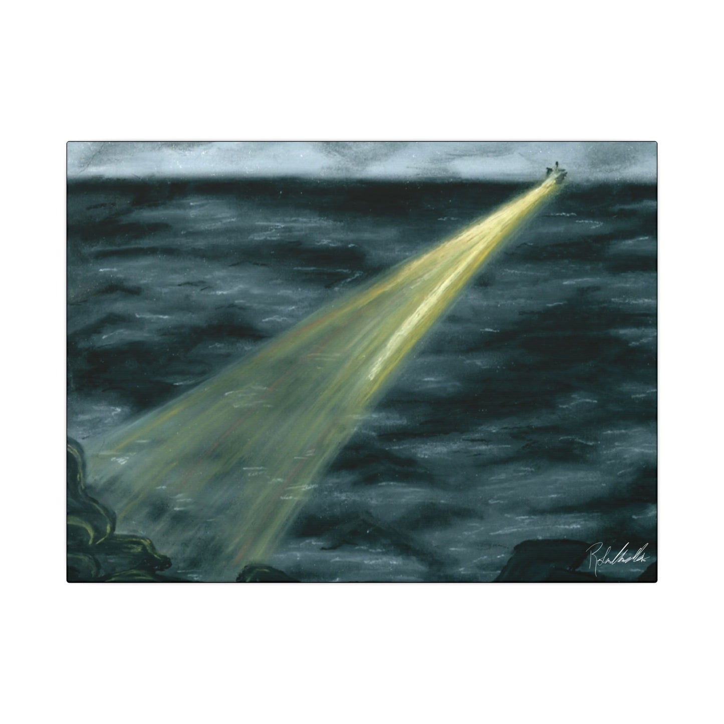 Stormy Seas Canvas Gallery Wrap