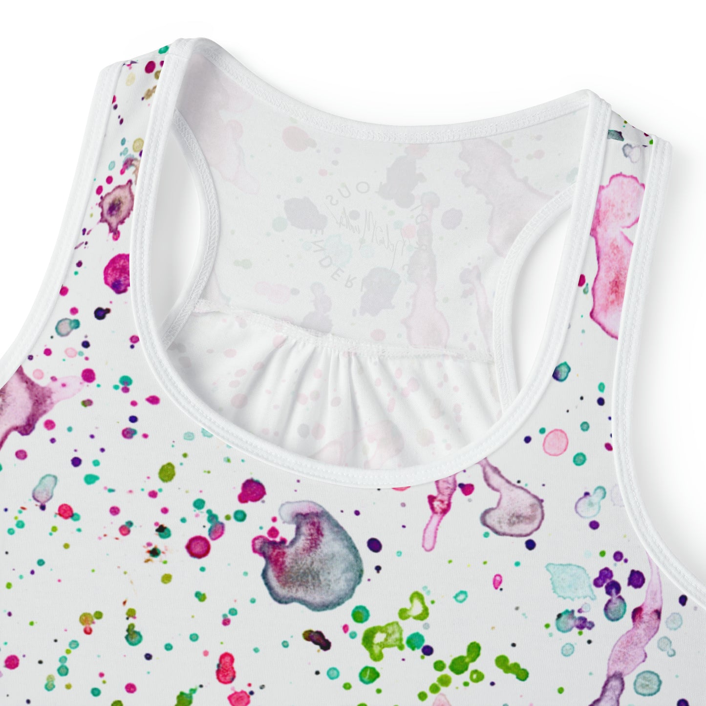 Bright Splashes Women's Tank Top (AOP)