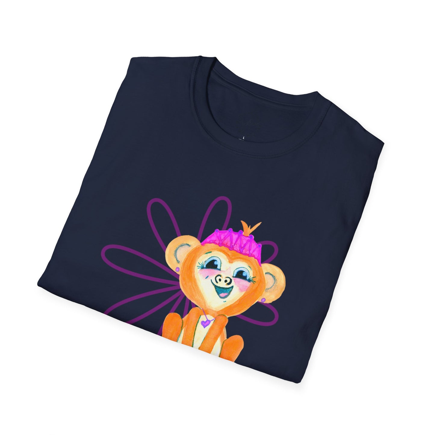 Monkey Unisex Softstyle T-Shirt