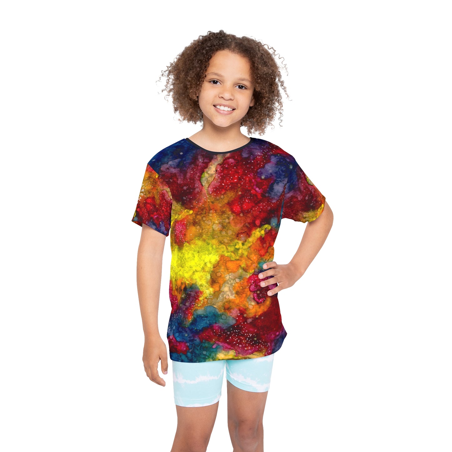 Sunset Clouds Galaxy Kids Sports Jersey (AOP)