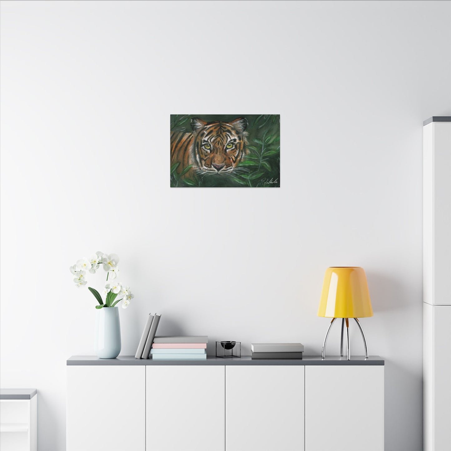 Jungle Tiger Canvas Gallery Wrap
