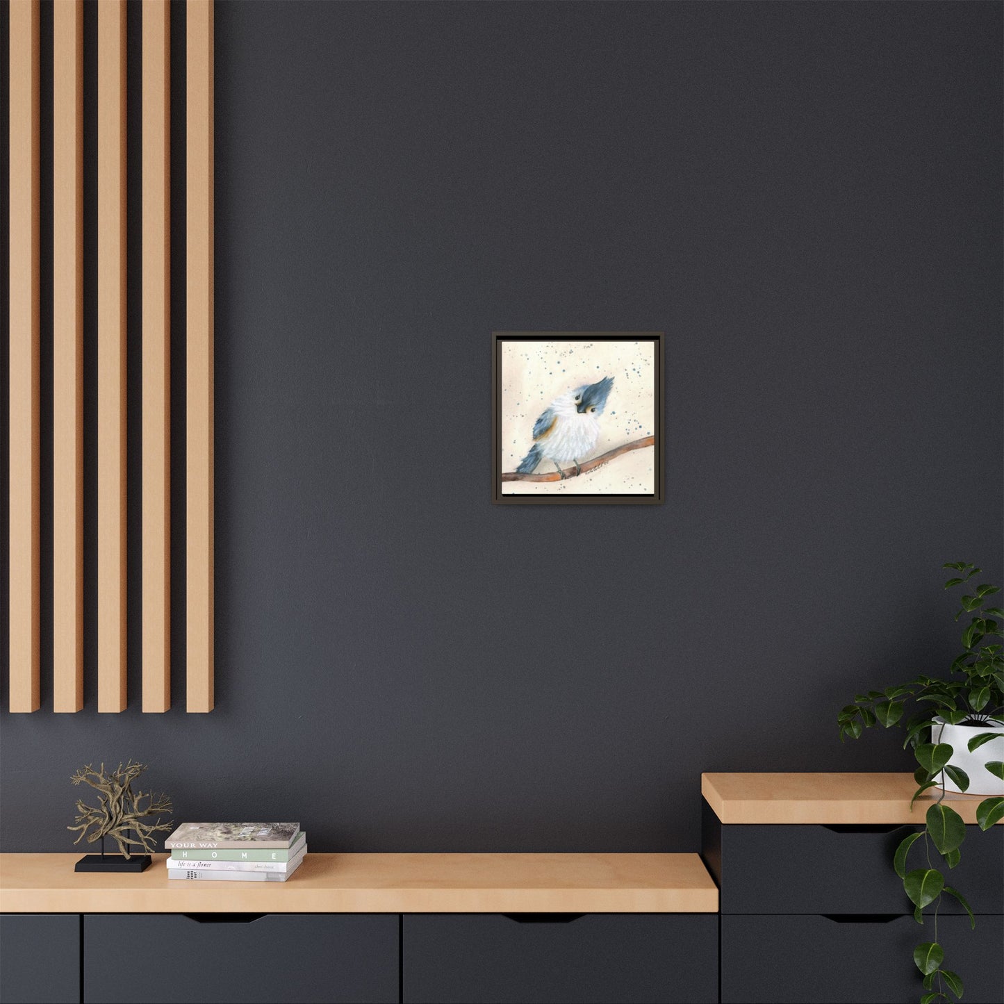 Blue Bird Framed Wall Art