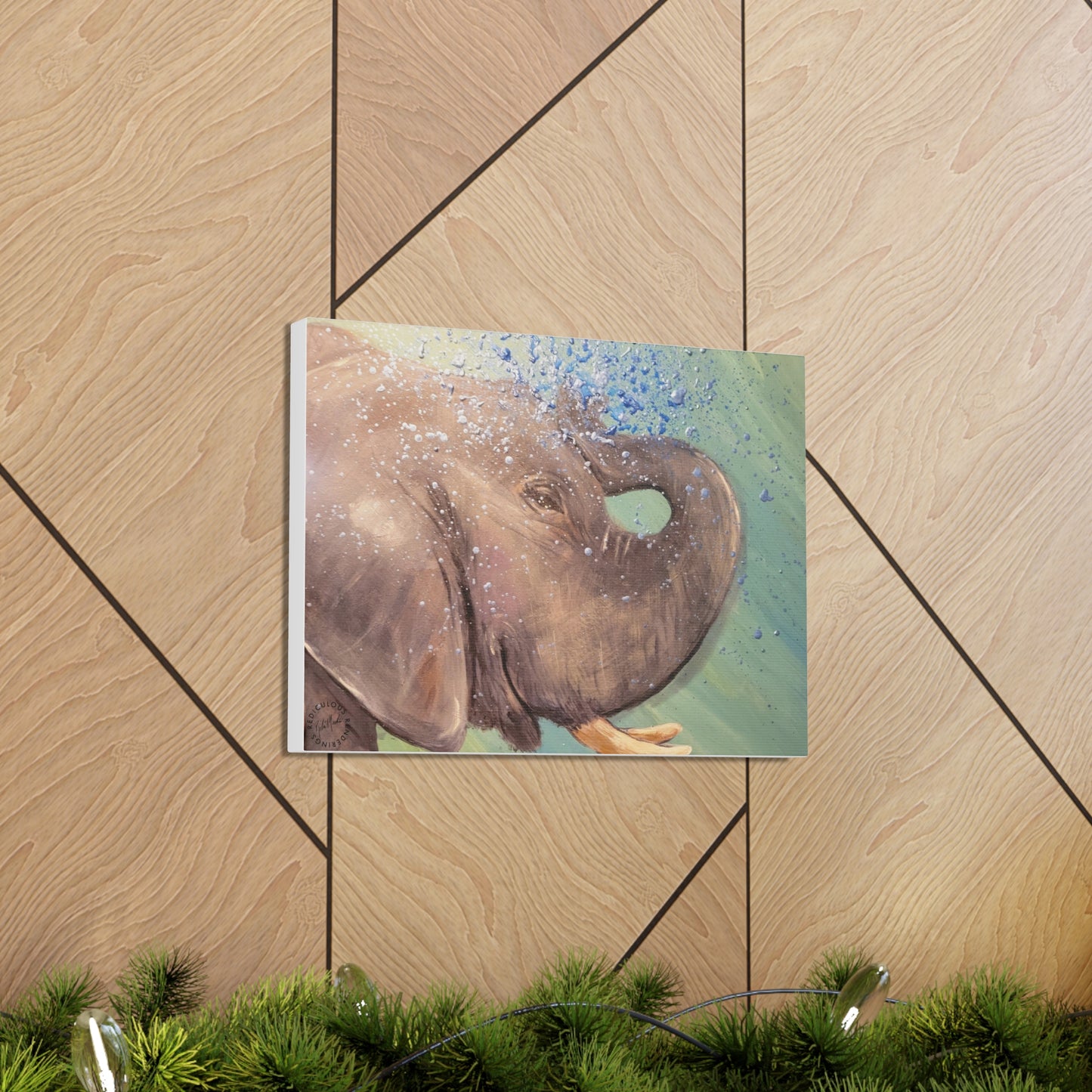 Elephant Canvas Gallery Wraps