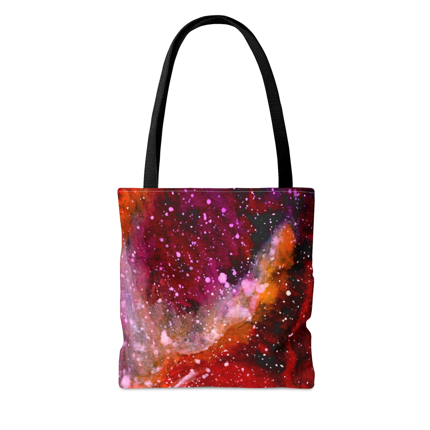 Orange Moons Galaxy Tote