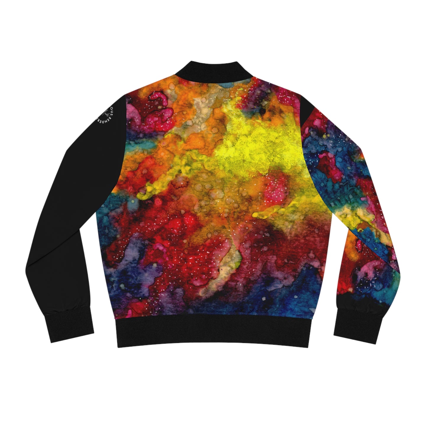 Sunset Clouds Galaxy Women's Bomber Jacket (AOP)