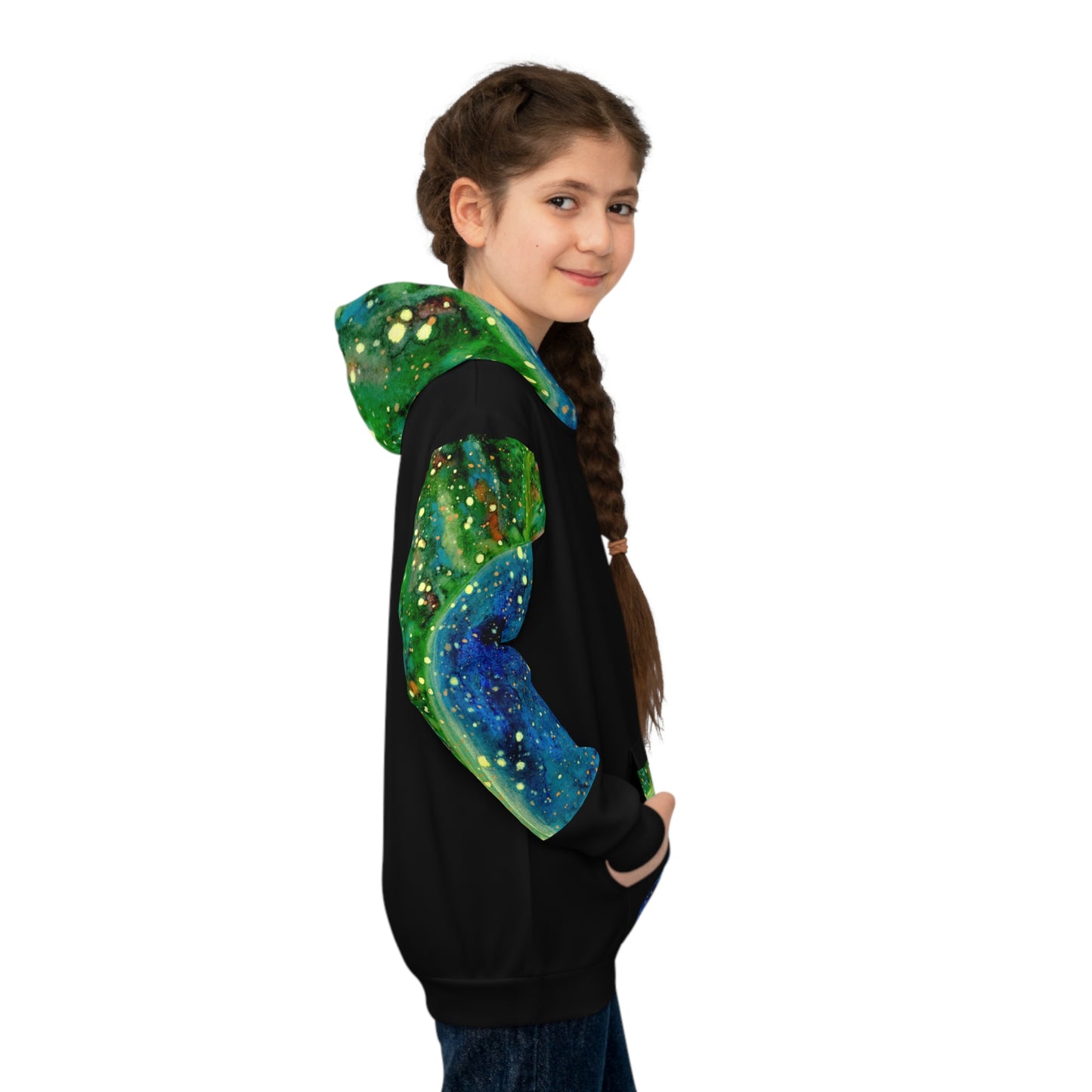 Blue Planet Galaxy Children's Hoodie (AOP)